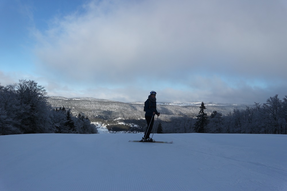 Wintersport in Monts Jura