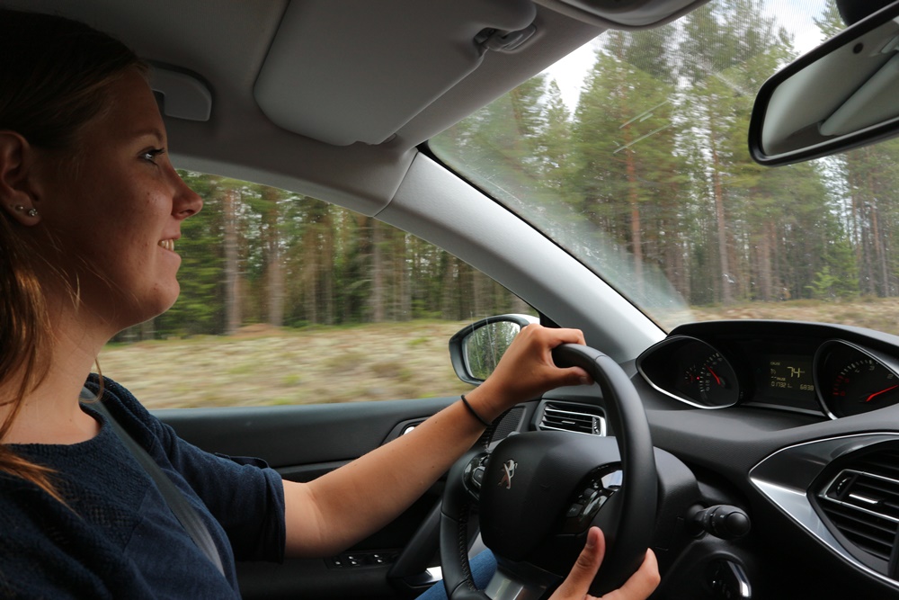 auto huren in Zweeds Lapland
